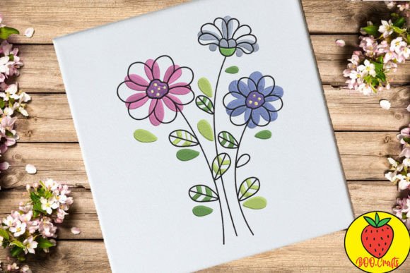 Doodle Flower and Leaves: A Seasonal Embroidery Review