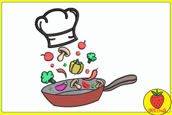 Pan Kitchen Embroidery Design Review