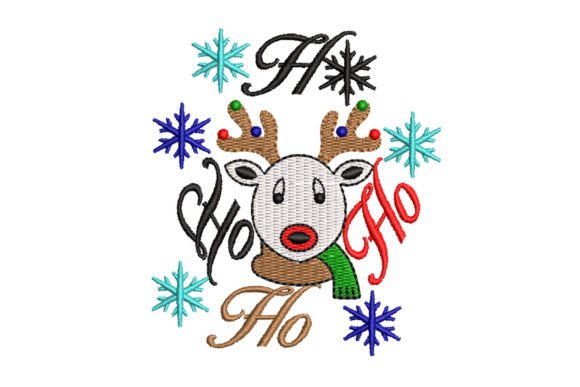 Review: Christmas Reindeer Ho Ho Ho Design