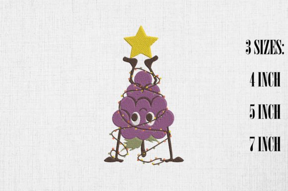 Review: Cute Handstand Grapes Happy Christmas