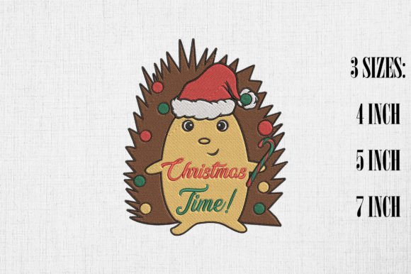 Review: Cute Hedgehog Happy Christmas Design