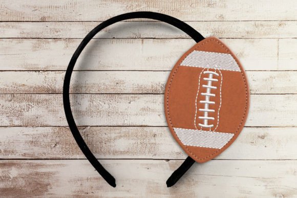 Review: Football ITH Headband Slider Applique