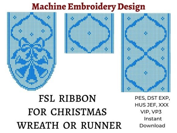 Review: FSL Ribbon on Christmas Wreath for Boutiques