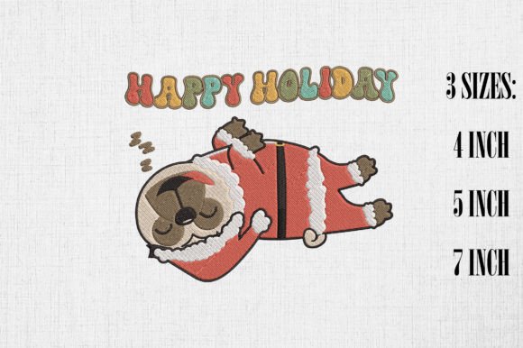 Review: Happy Holiday Lazy Pug Dog Christmas