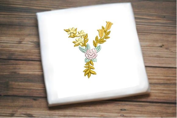 Review: Letter Y in Beautiful Flower Design