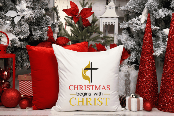 Reviewing Christmas Begins with Christ Design