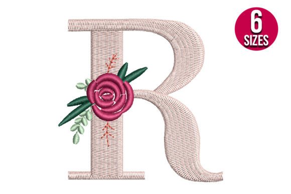 Reviewing Floral Alphabet R Letter for Brand Merch