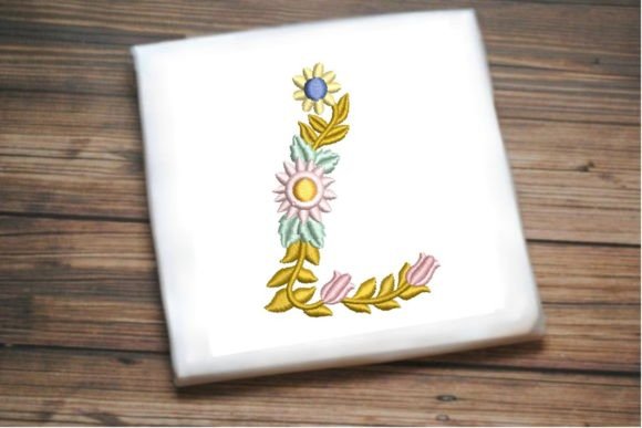 Reviewing Letter L in Beautiful Flower for Real Projects