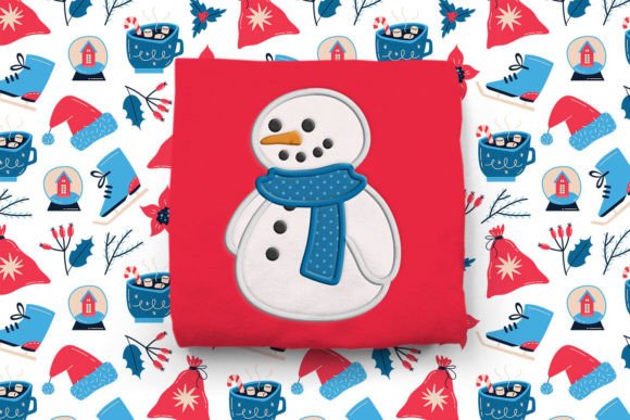 Reviewing Plump Snowman Applique for Winter Apparel