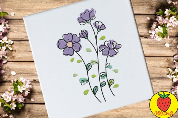 Reviewing Purple Floral Doodle for Custom Gifts