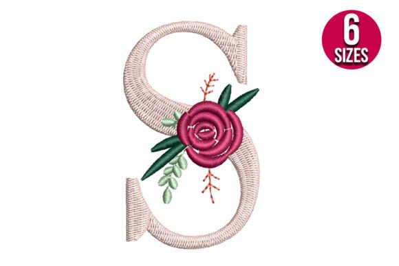 Reviewing the Floral Alphabet S Letter Design