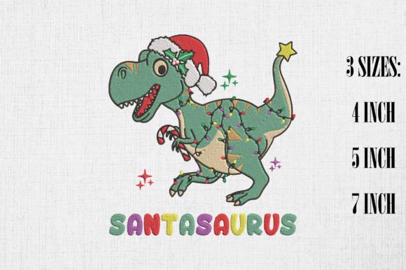 Santasaurus Funny Dinosaur Christmas Review
